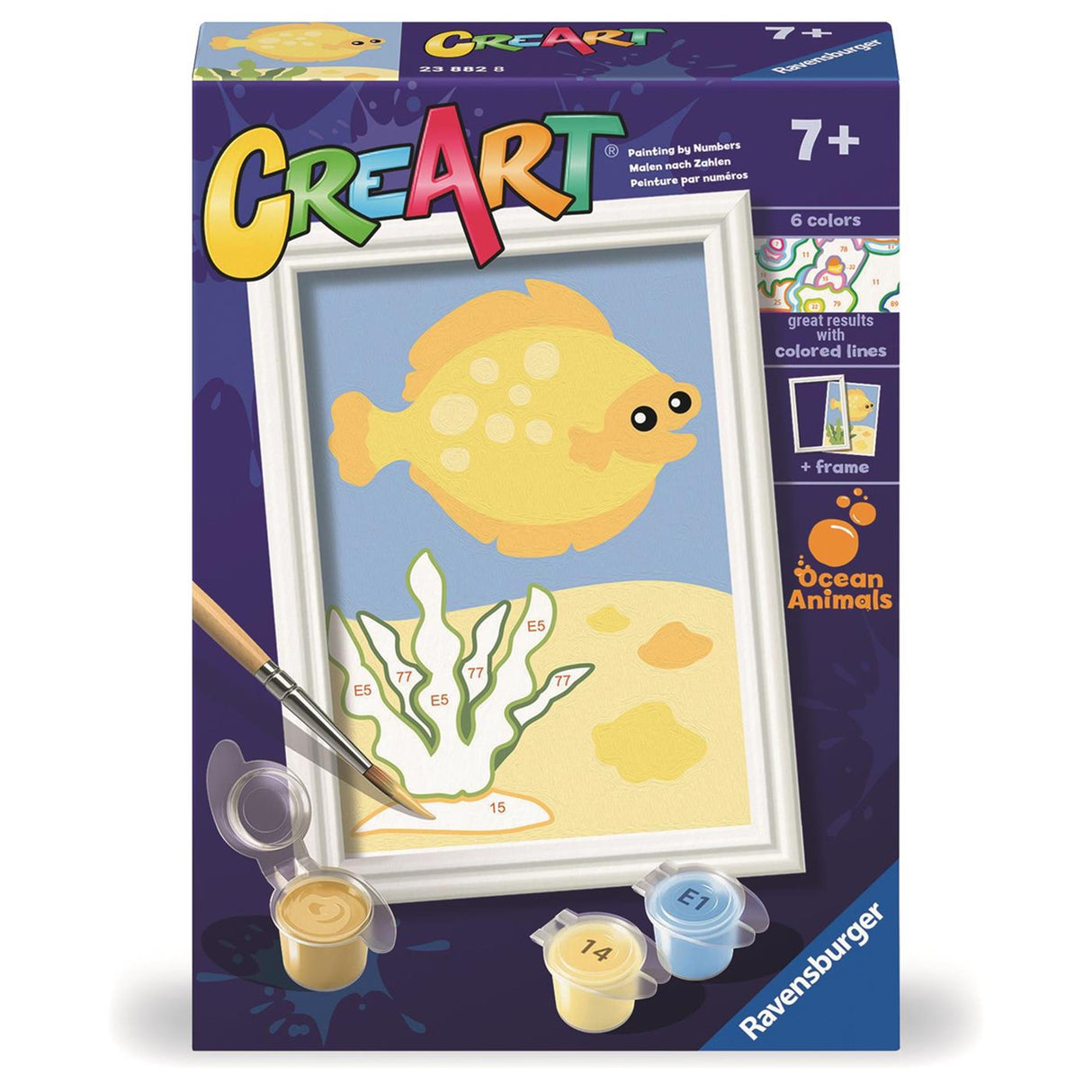 Ravensburger creart paint by number - trendy fish