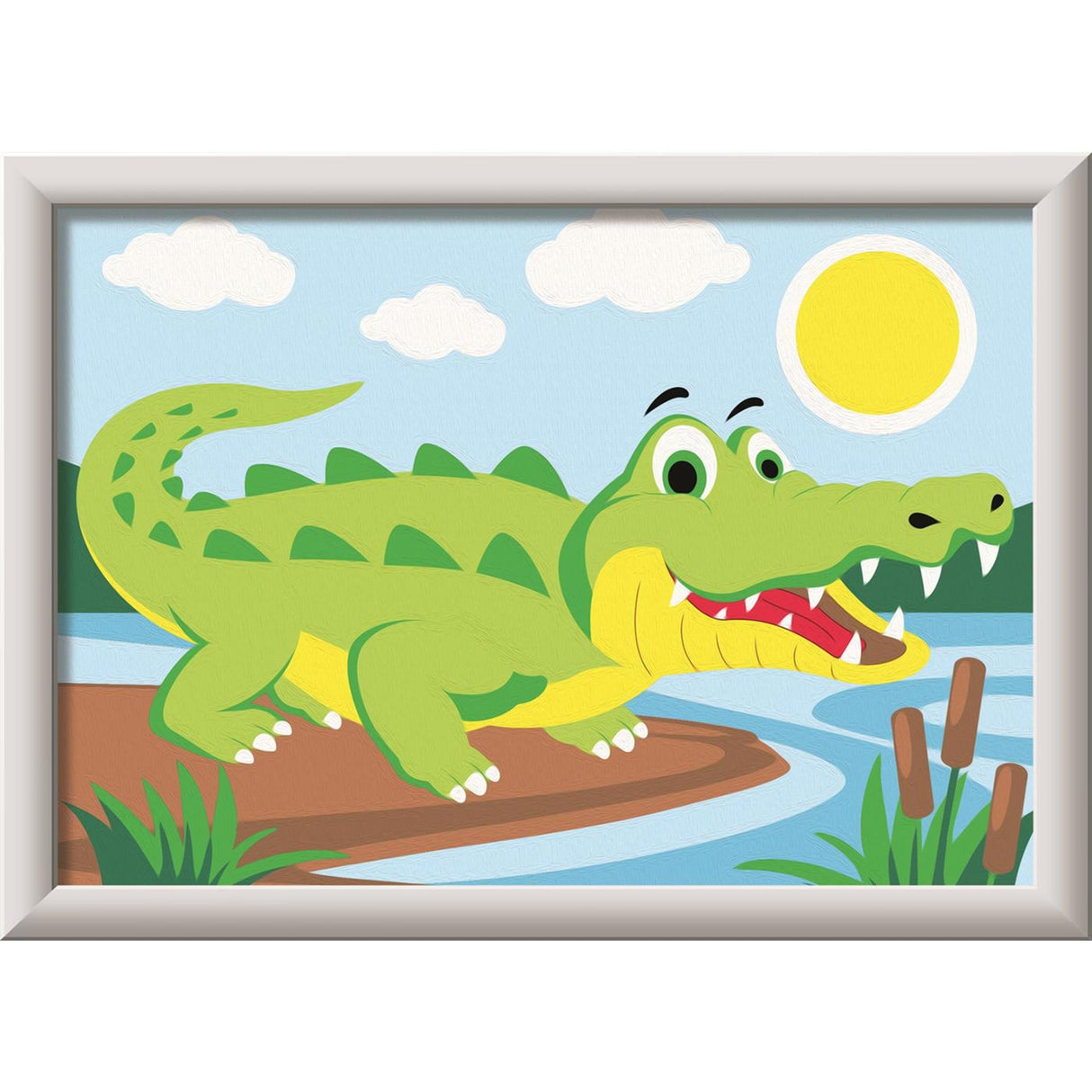 Ravensburger CreArt Malen nach Zahlen Krokodil