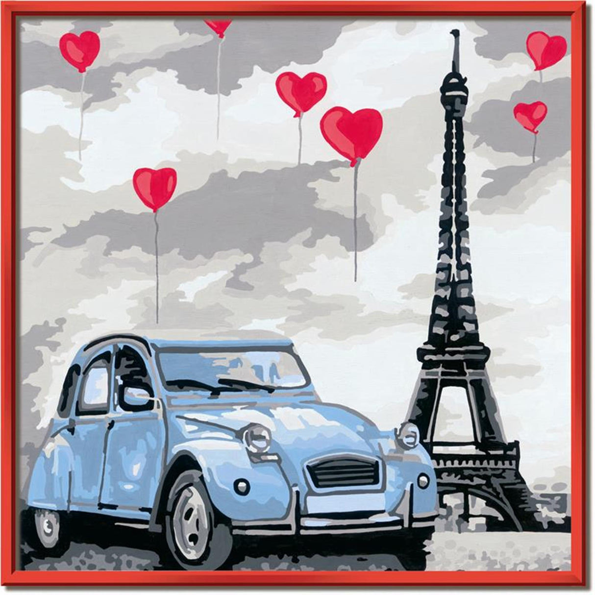 Ravensburger Crecr Maluce według numeru - Paryż