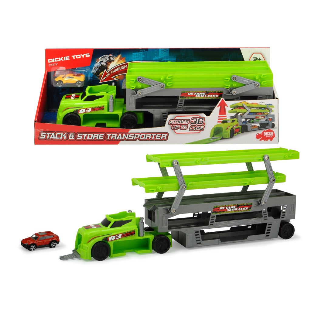 Dickie Toys Toys Bisarca con 1 auto