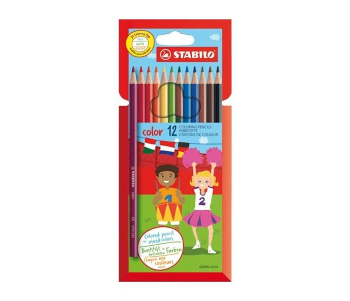 STABILO Color - 12 Colors