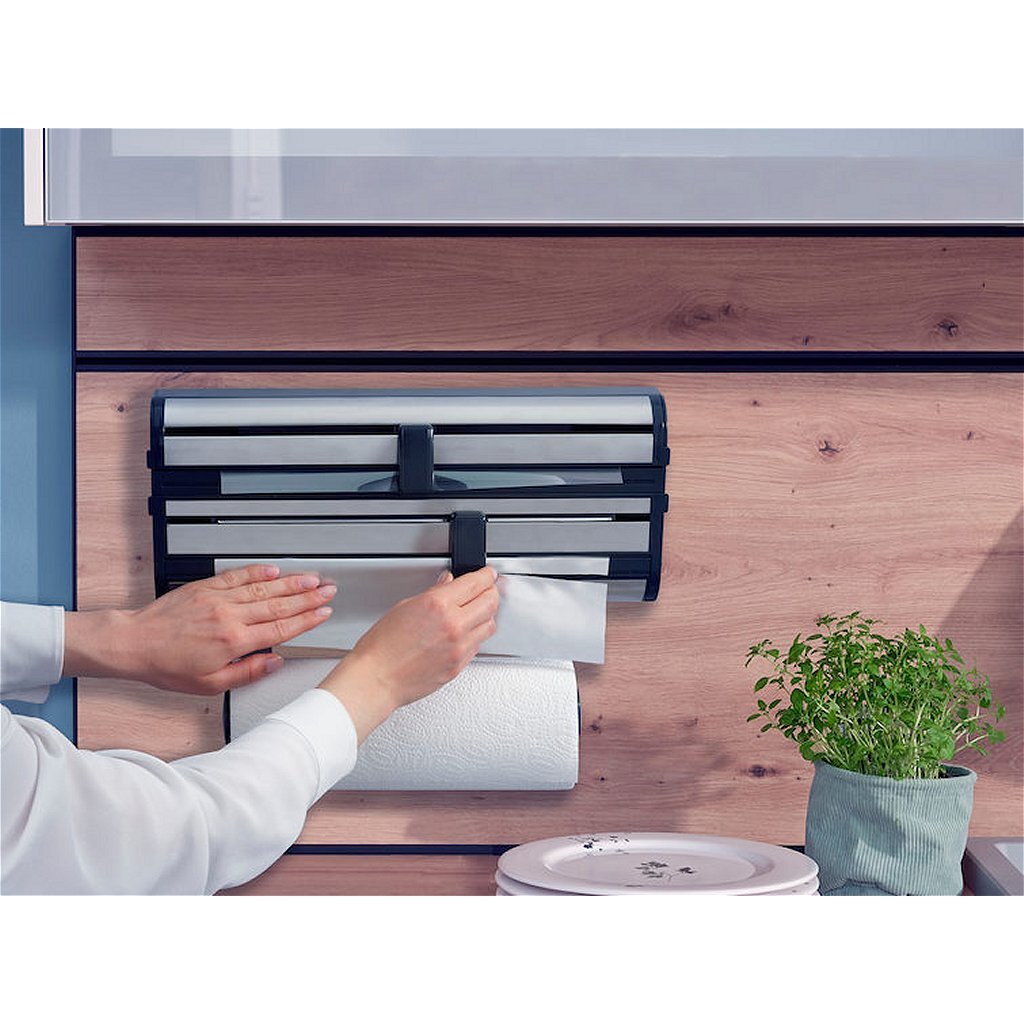 Nerezový držák na role Leifheit parat royal