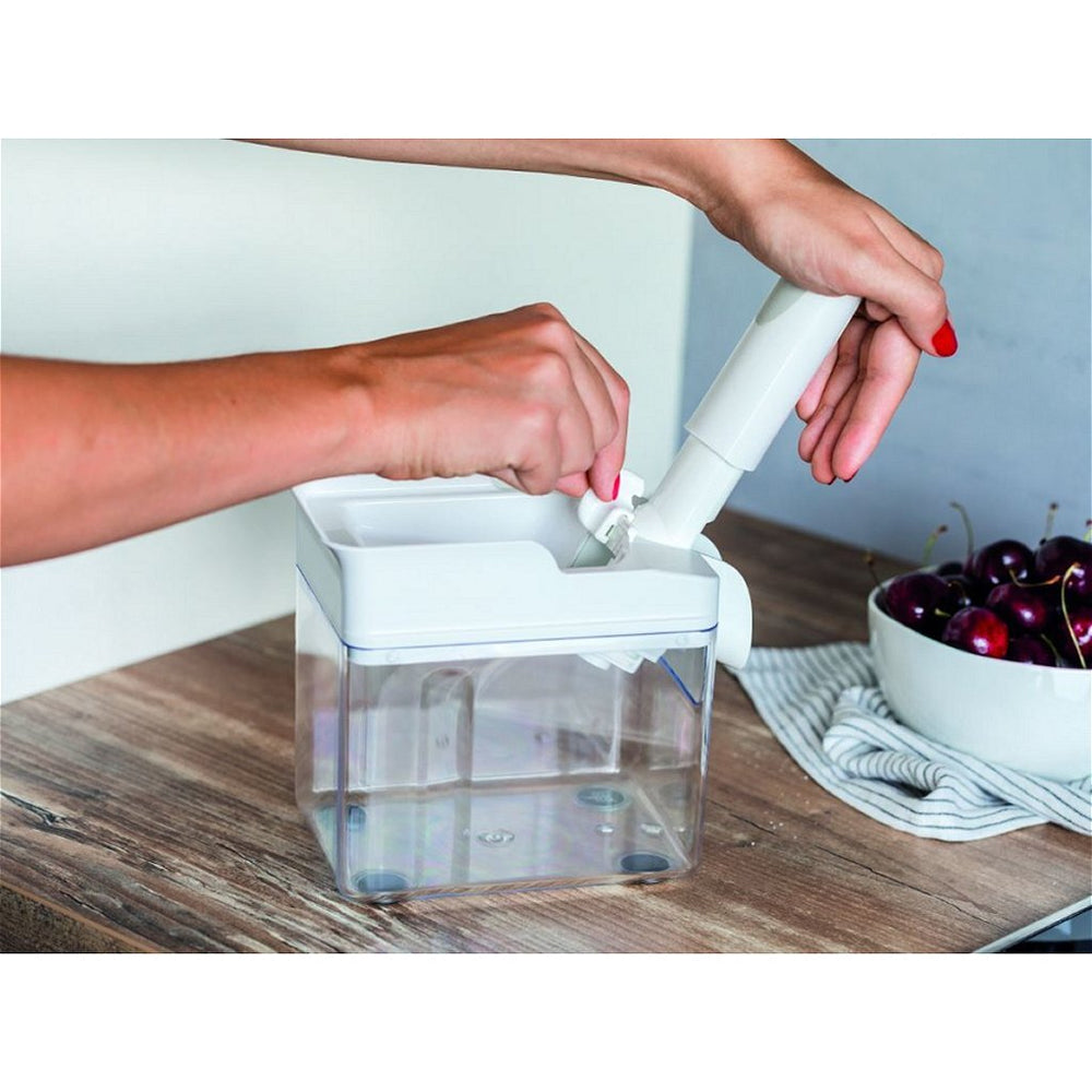 Leifheit 37211 Cherry Stoner Cherry Dismantling White Transparent