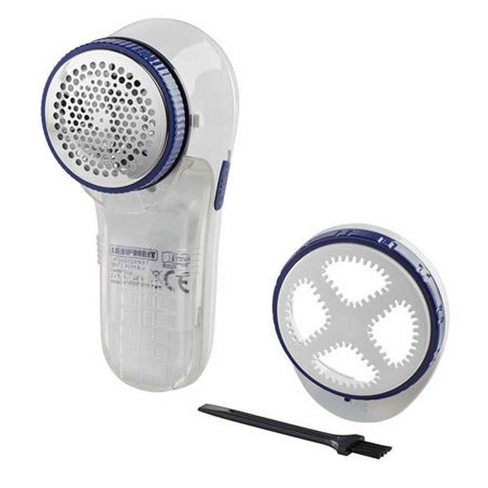 Leifheit 80029 elektrisk luddtrimmer vit blå