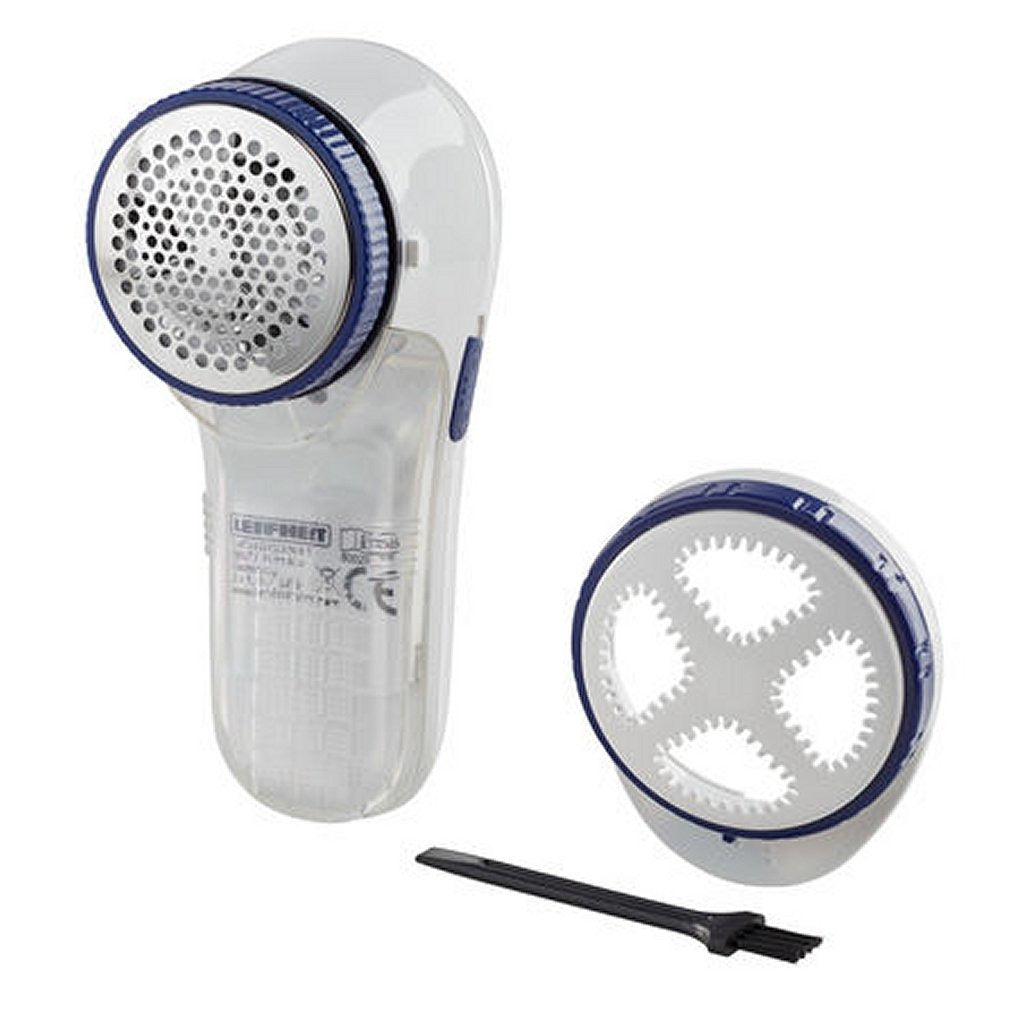 Leifheit 80029 elektrisk luddtrimmer vit blå