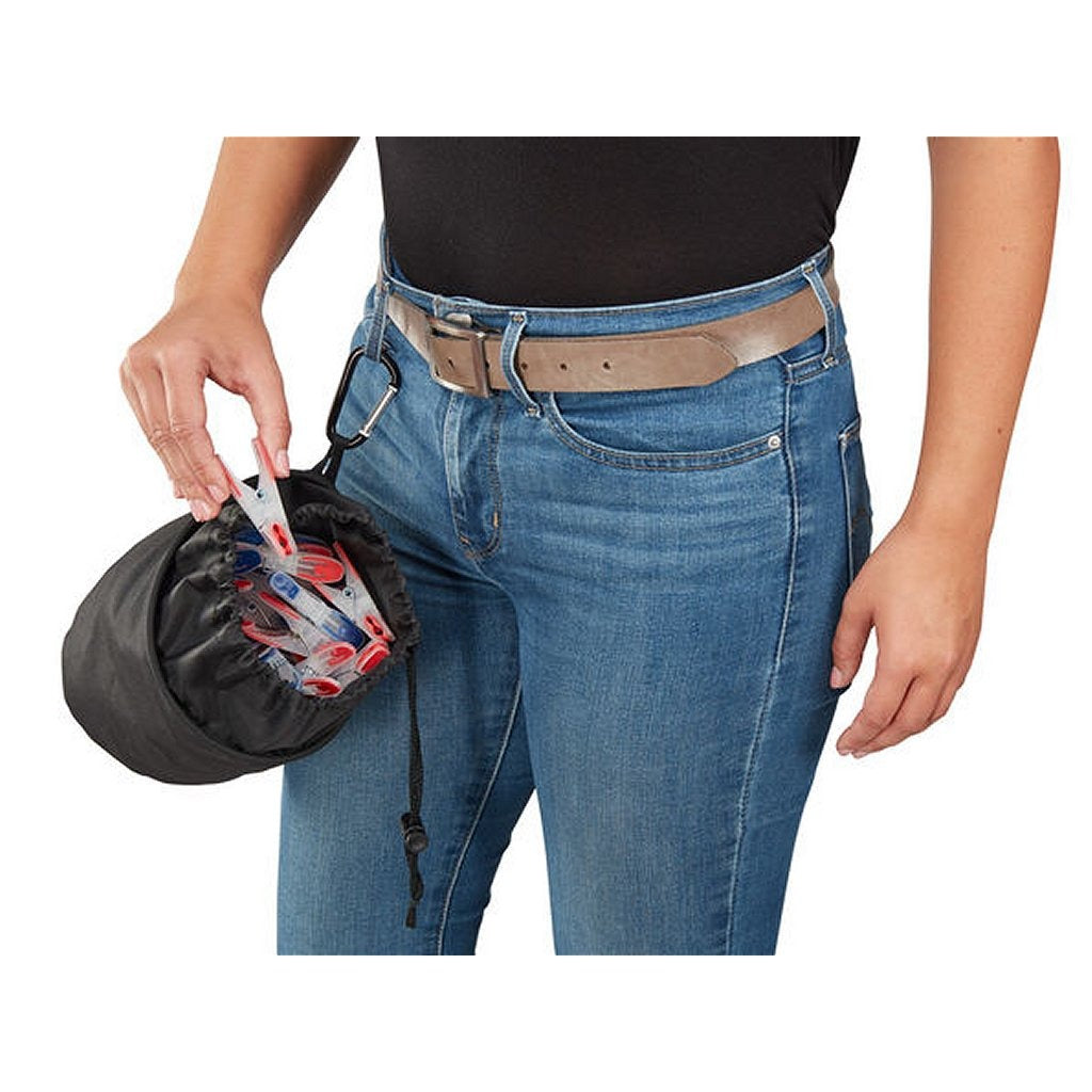 Leifheit 80031 Wäscheklammertasche schwarz