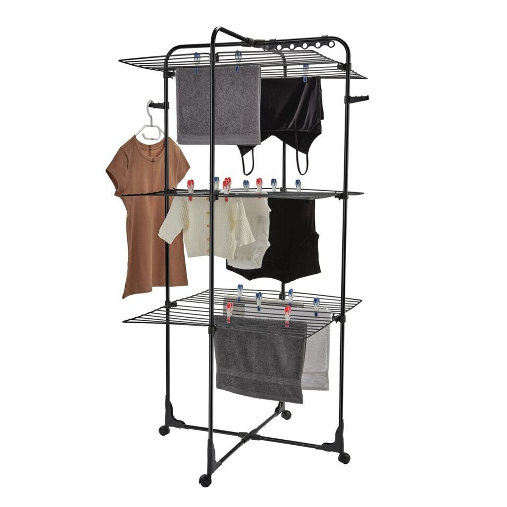 Leifheit 81471 classic drying tower 34 m drying length black
