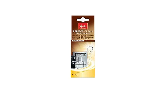 Melitta Perfect Clean para máquinas de café espresso de café (4 piezas)