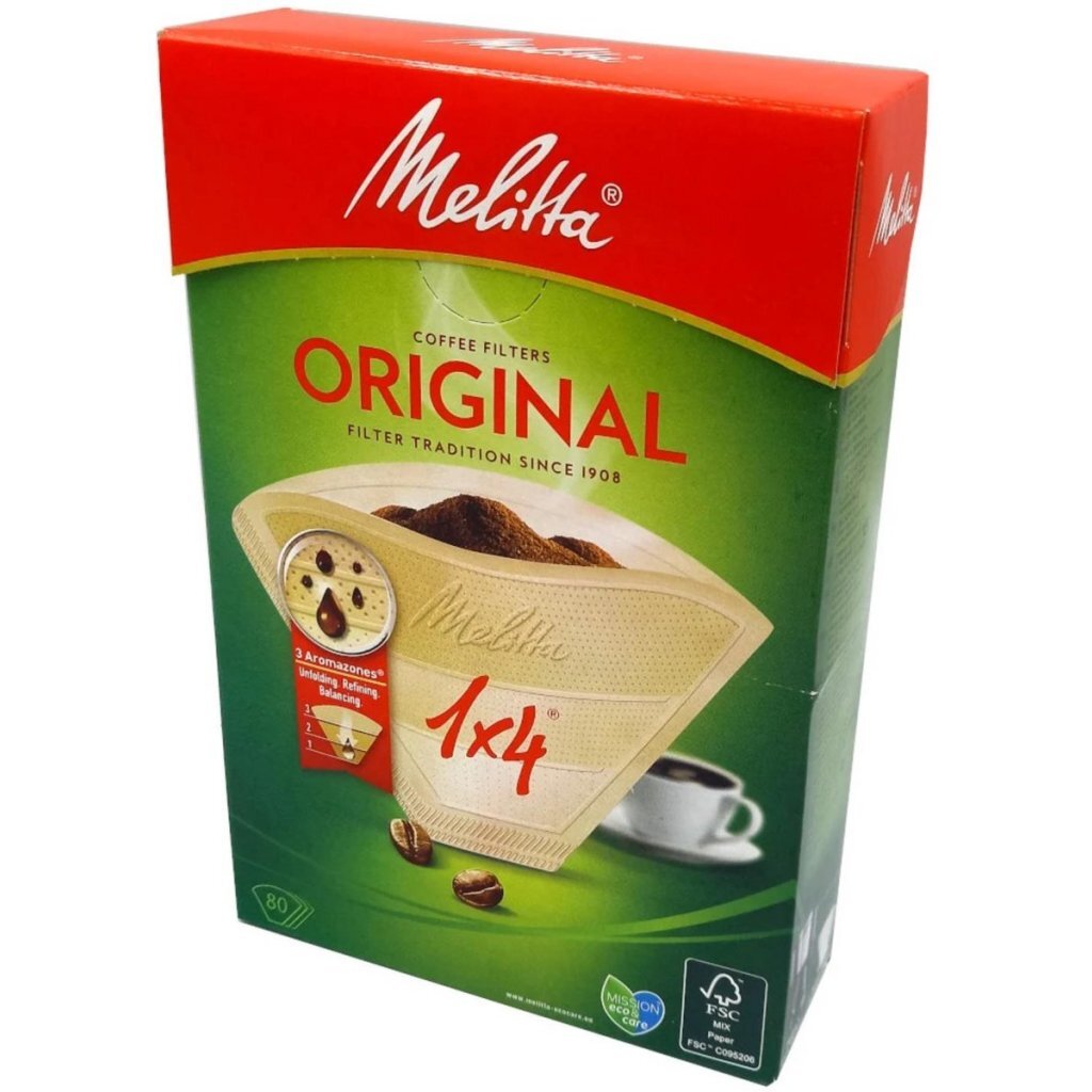 Melitta koffiefilters 1x4 80 stuks