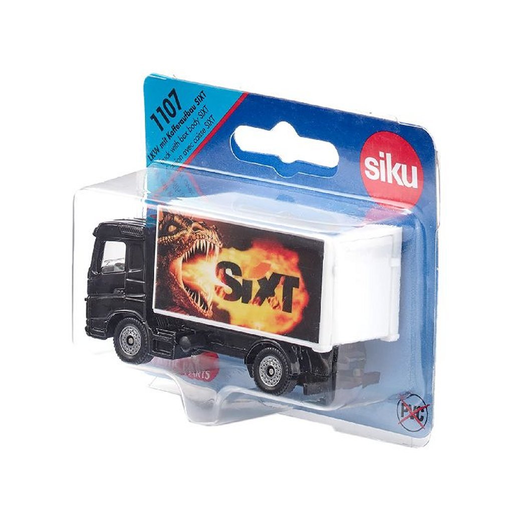Siku vrachtwagen met aanhanger sixt 1:87