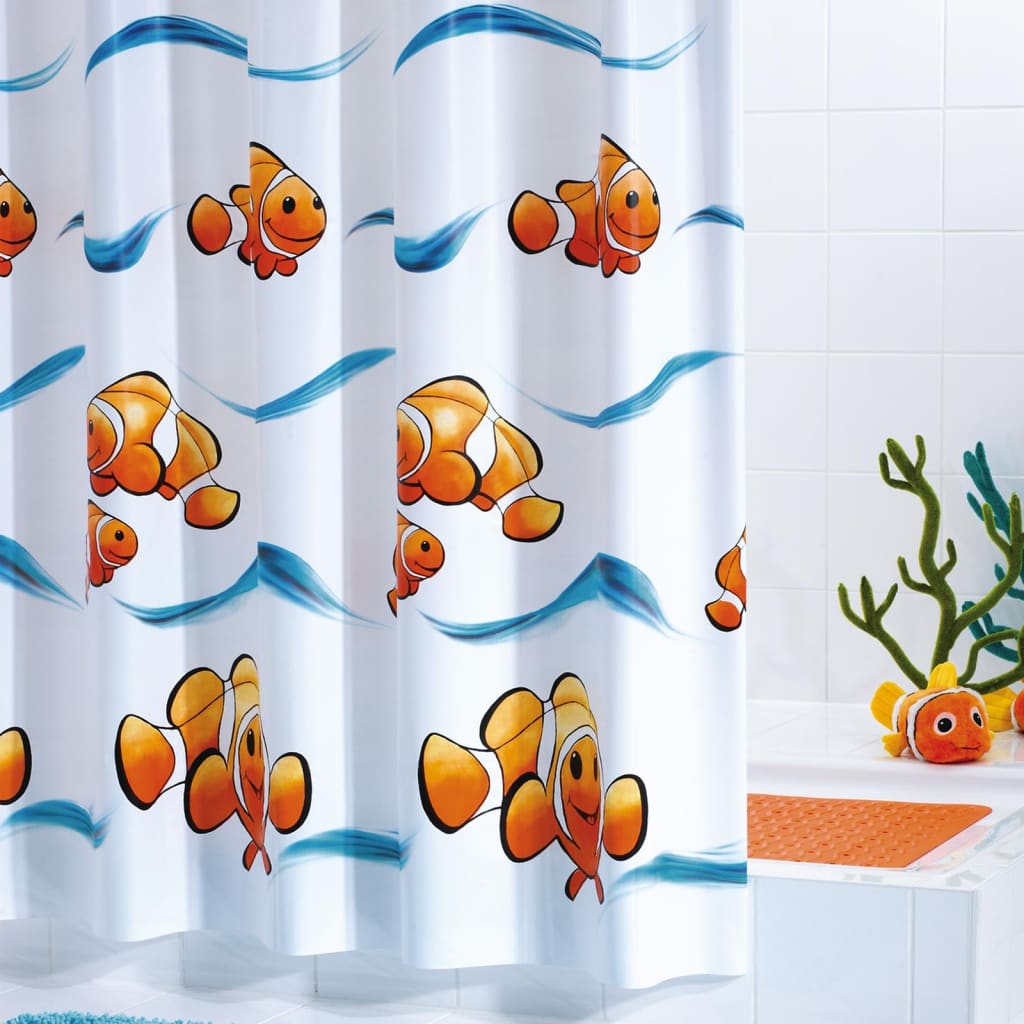 Knight shower curtain clown 180x200 cm vinyl