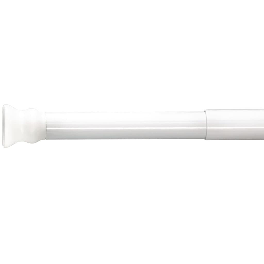 RIDDER RIDDER Shower curtain rod telescopic 110-185 cm white 55201