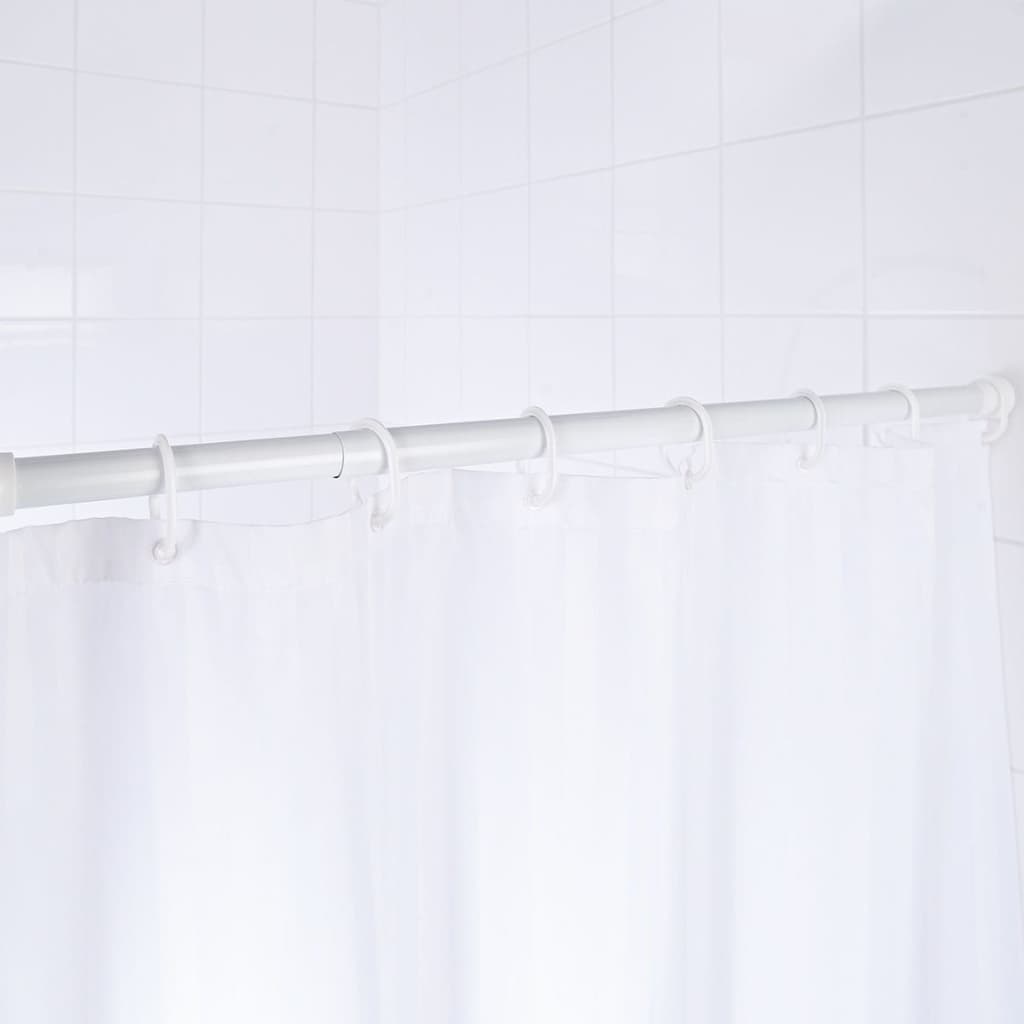 RIDDER RIDDER Shower curtain rod telescopic 110-245 cm white 55301