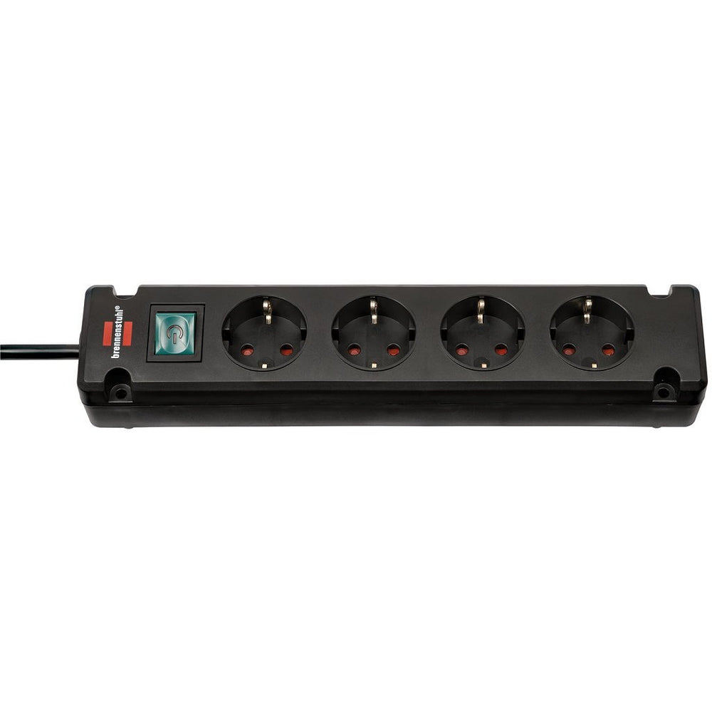 Brennerstuhl Bremounta power strip 4-way 1,5 m Kabel schwaarz