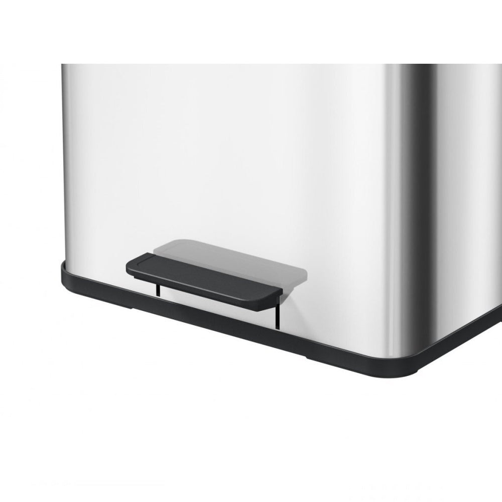 Hailo 0633-260 öko trio plus l pedal bin 3x9l black