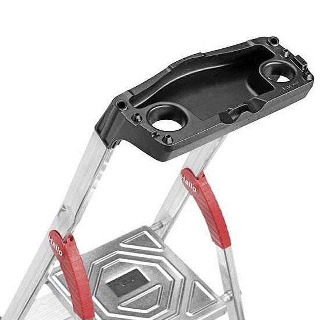 Hailo 8040-515 L80 ComfortLine Alu-Haushaltstreppe Hailo 5 Stufen