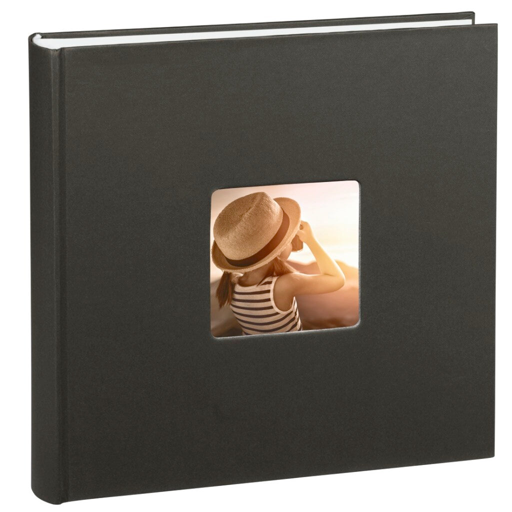 Hama album xl fine art 30x30 cm 100 white pages #039;s black