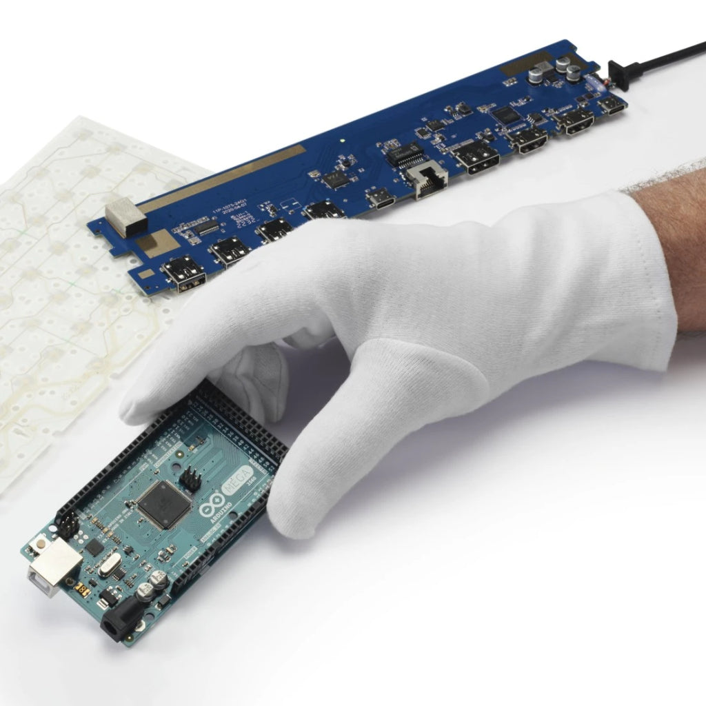 Hama katoenen handschoenen maat xl 1 paar wit