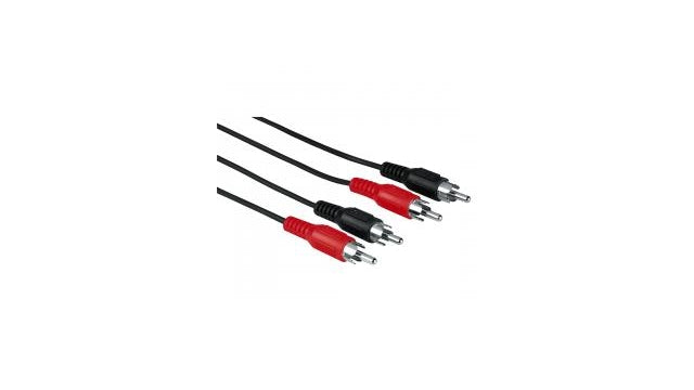 Hama cable 2x 2rca plug 1.2m