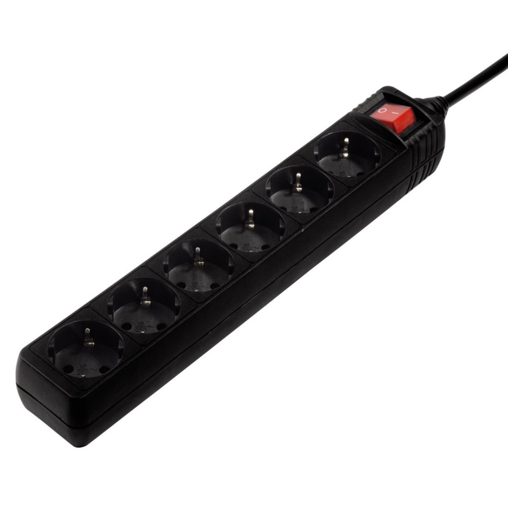 Hama 6-way ja.wsaks.1.4m bk