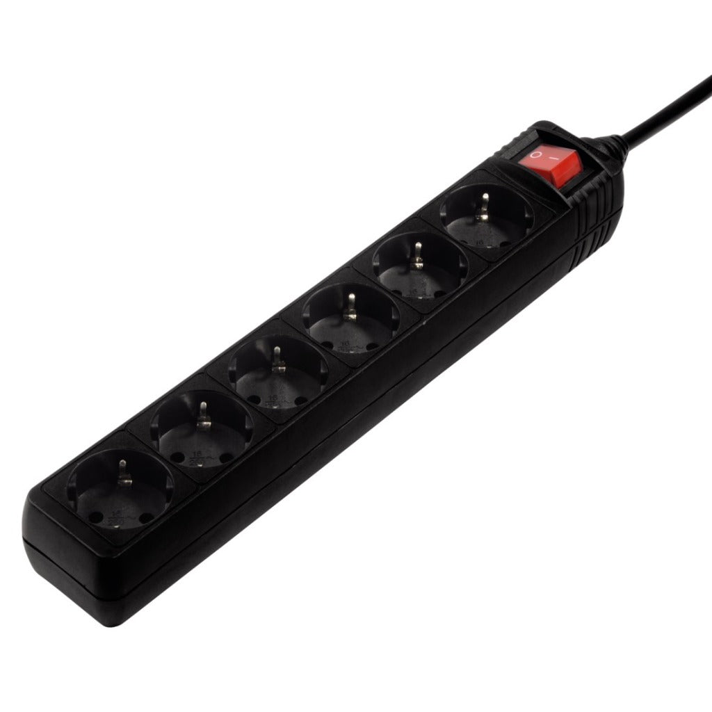 Hama 6-way ja.wsaks.1.4m bk