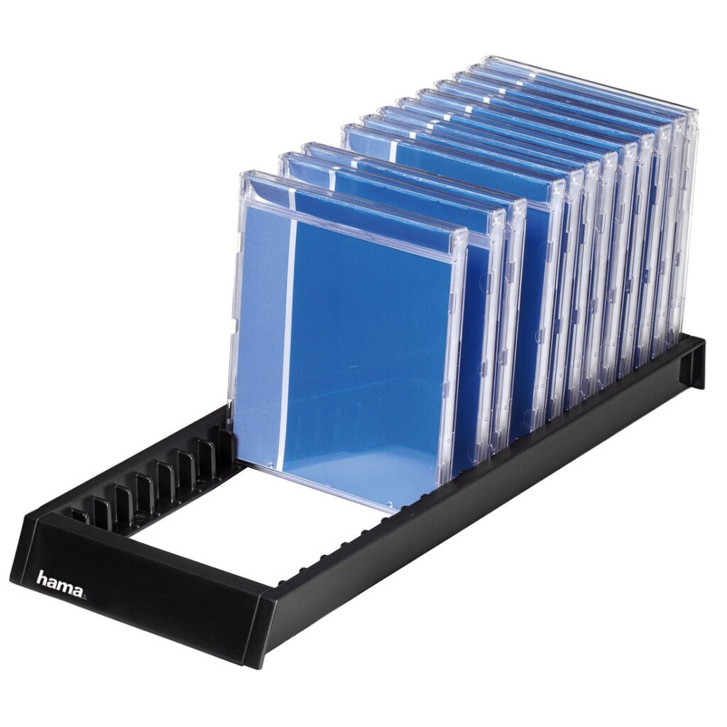 Hama flipperholder til 22 CD'er, sort