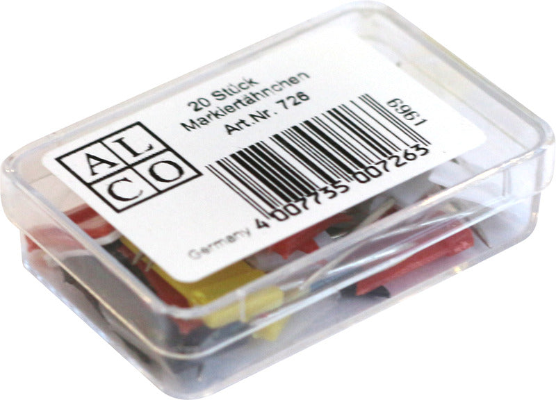 Alco al-726 marking flags, 20 pieces in a box