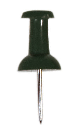 Alco al-662-11 pushpins box of 40 pieces black