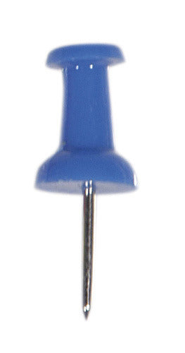 Alco al-662-15 pushpins box of 40 pieces dark blue