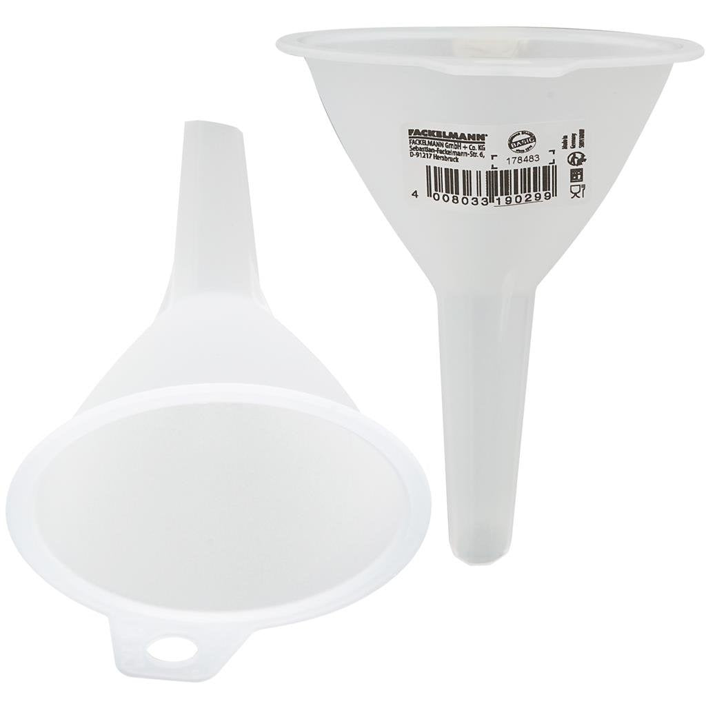 Fackelmann transparent funnel 10 cm pp