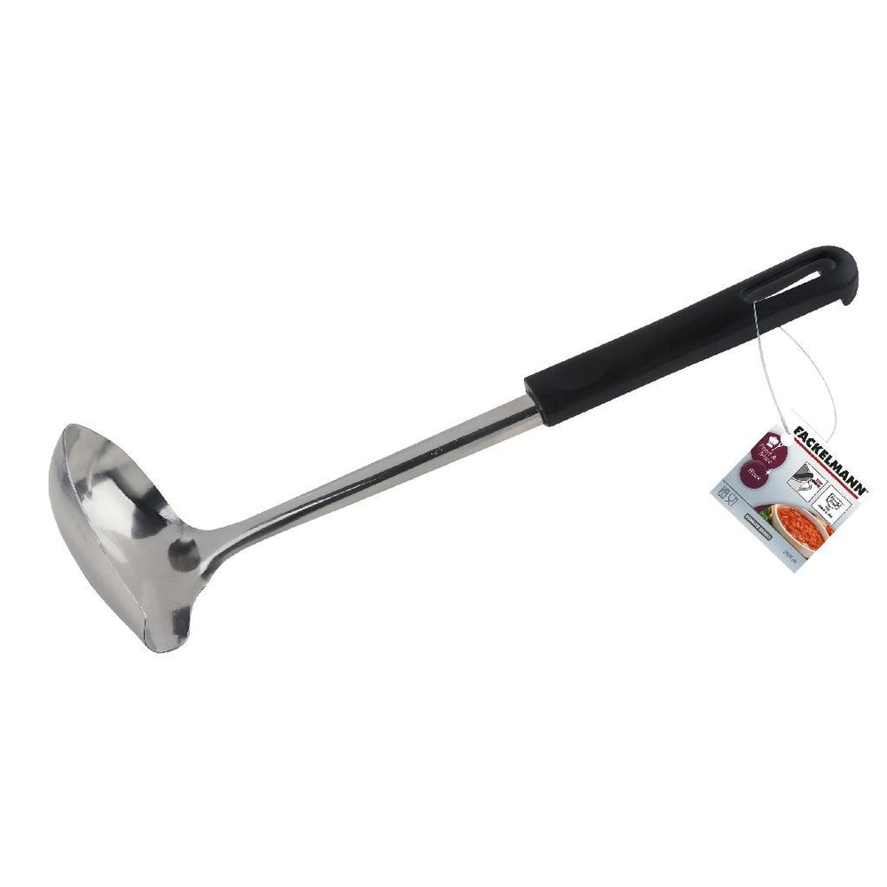 Fackelmann sauce spoon 26 cm black pp stainless steel
