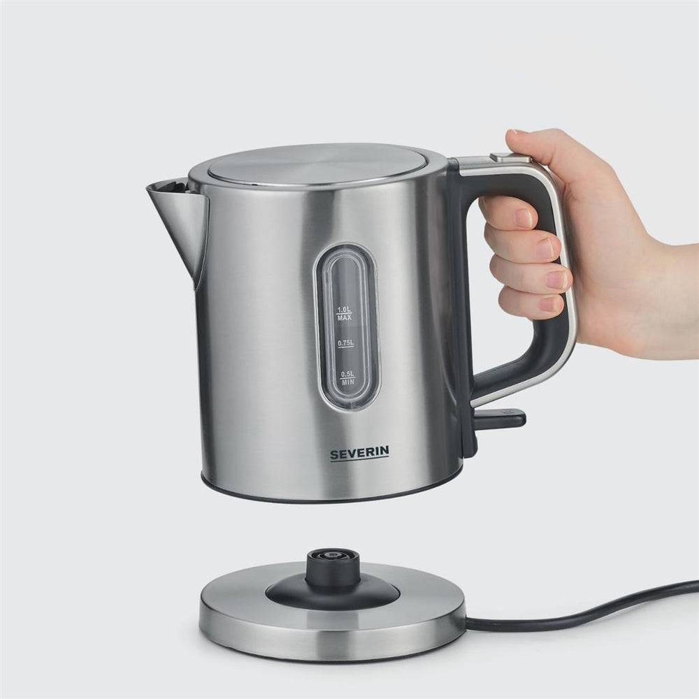 Severin WK3401 Kettle 1L 2400W rostfritt stål