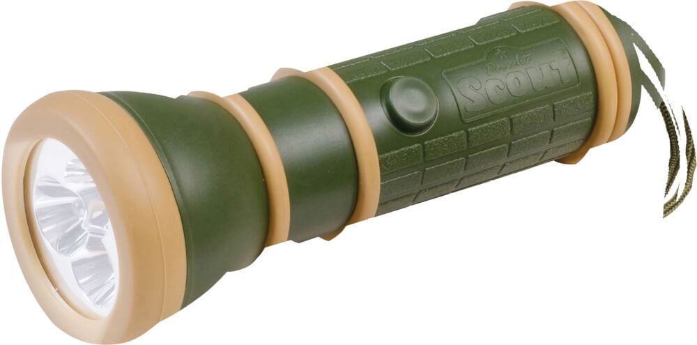 Happy people scout flashlight