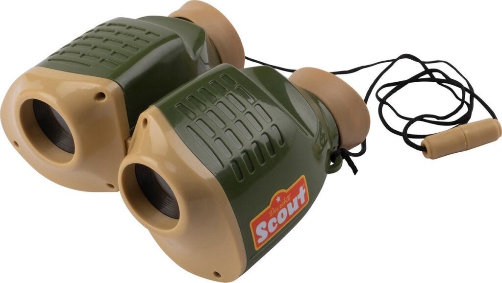 Happy People Binoculars Scout Junior 12 x 14 cm Green Beige
