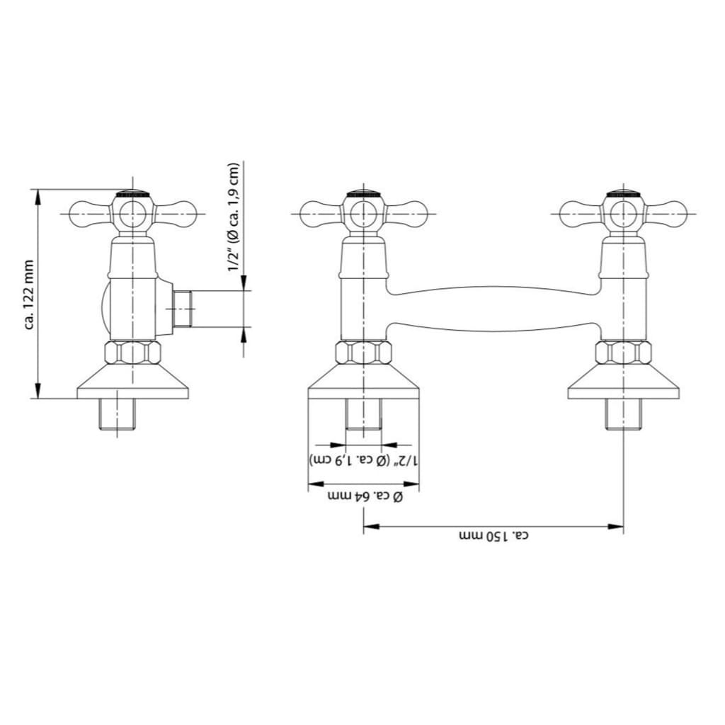 Schütte Schütte Tapas de batidora de ducha con ducha a mano cada cromo