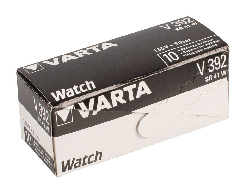 Batteria a bottone Varta v392 argento