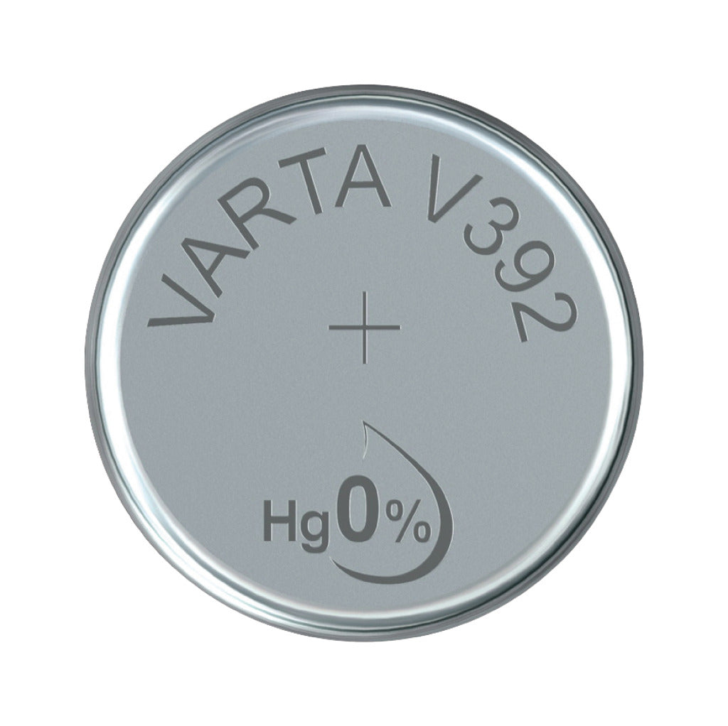 Batteria a bottone Varta v392 argento