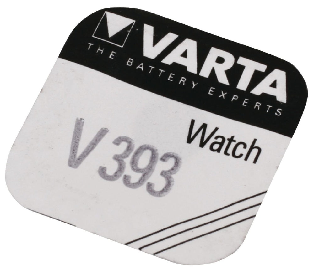 Gumbna baterija Varta v393 srebrna
