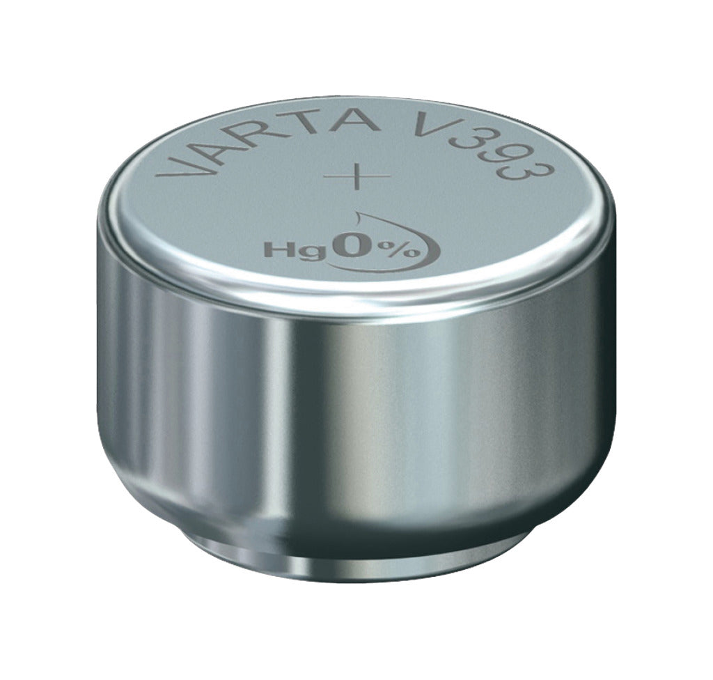 Gumbna baterija Varta v393 srebrna