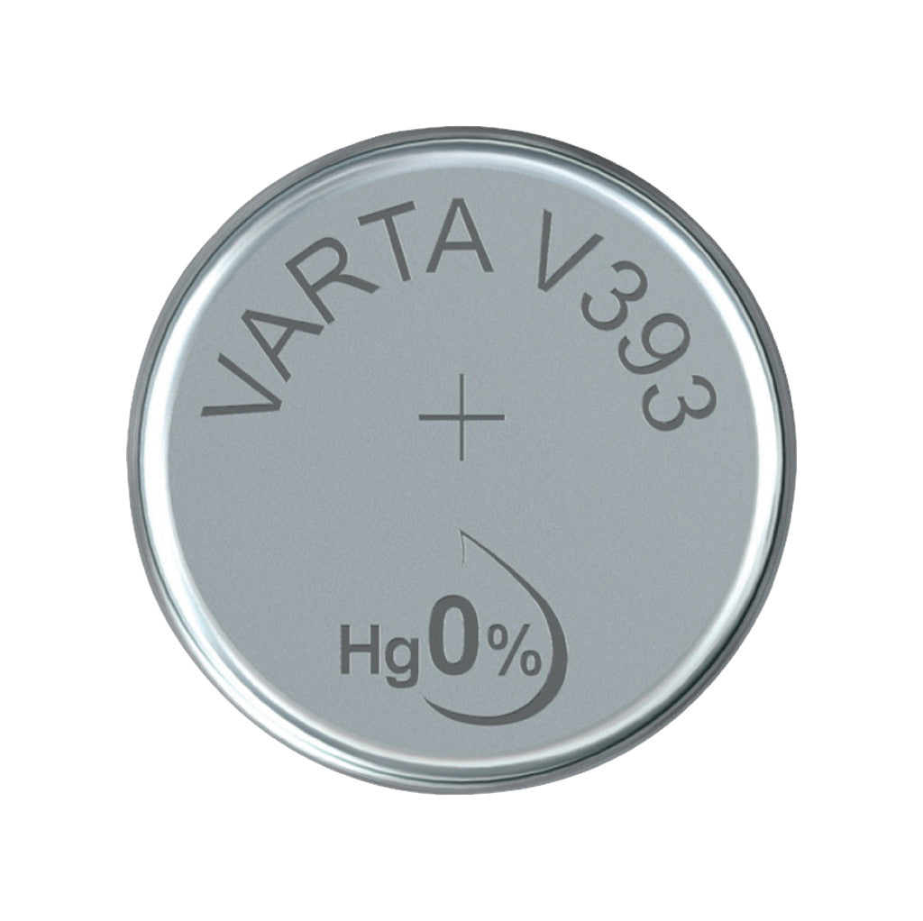Gumbna baterija Varta v393 srebrna
