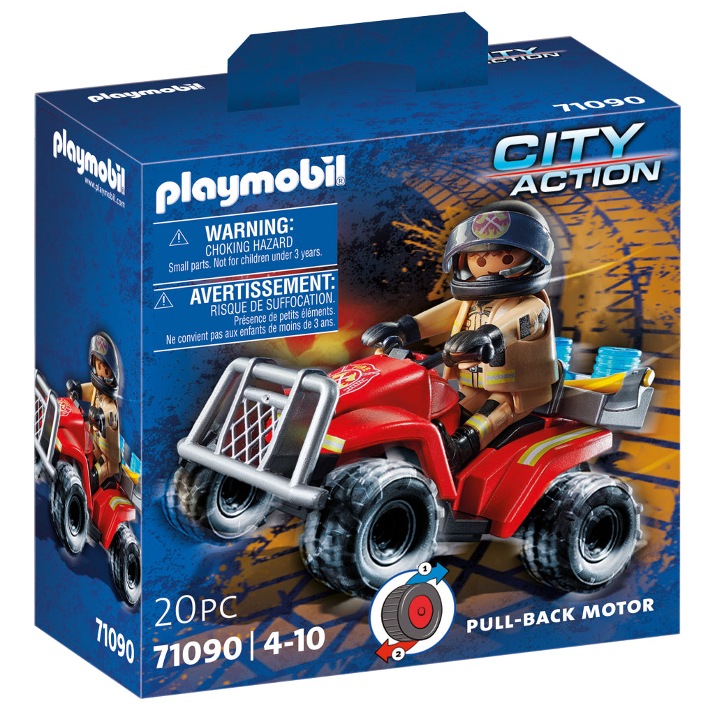 Playmobil City Action Fire Department Speed Quad 71090