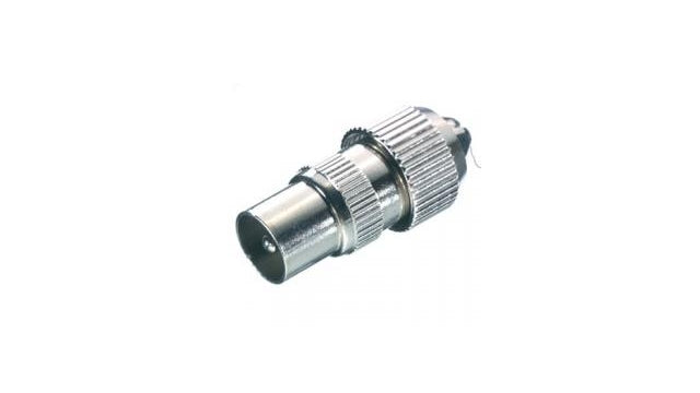 Vivanco 43011 8 45-n Koax-Antennenstecker Metall