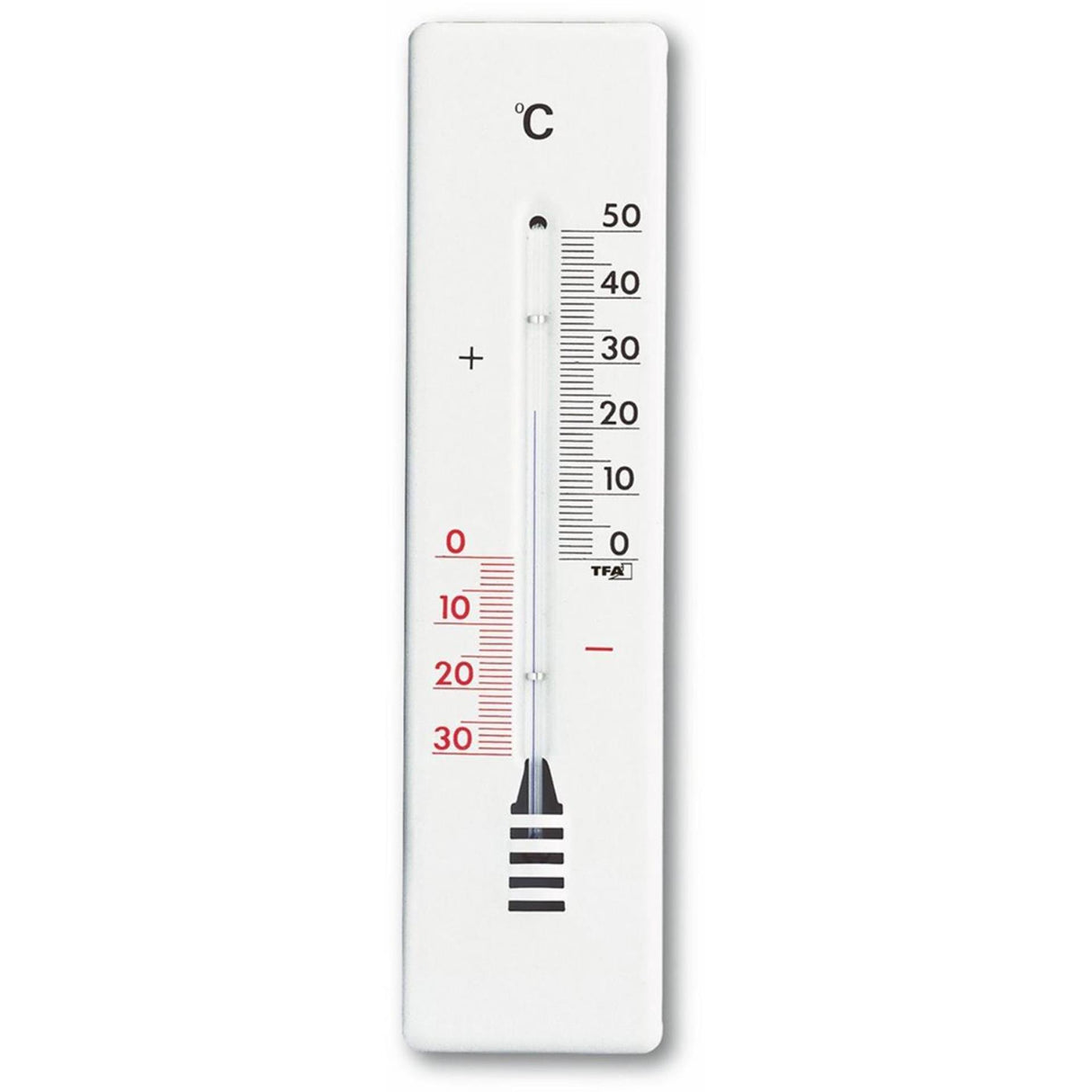 Tfa dostmann tfa thermometer metaal wit 22cm