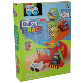 Race track with 1 car pre-school