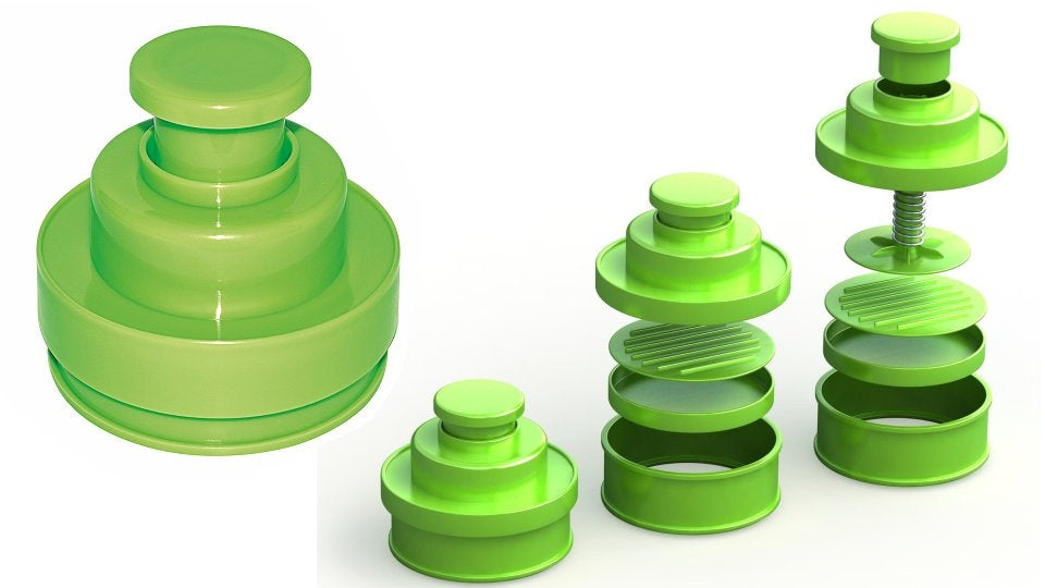 Prasa do hamburgerów Tepro 8585 BBQ do hamburgerów z nadzieniem