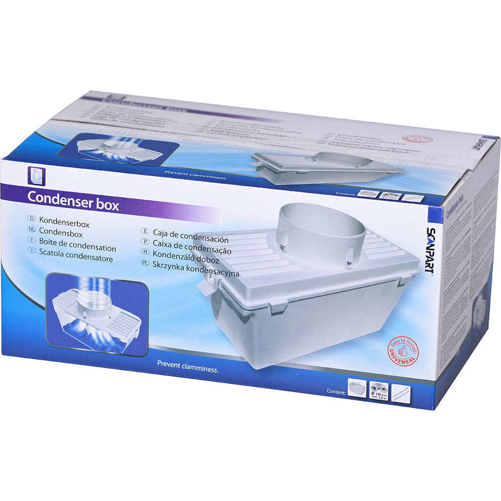 Caja condensación scanpart cpl 2 abrazadera y 1,5m
