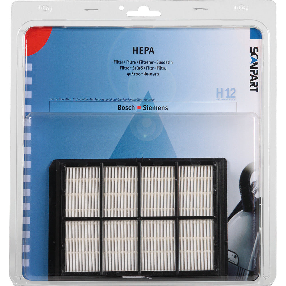 Scanpart f297 aspiradora activa filtro hepa alternativa bosch siemens