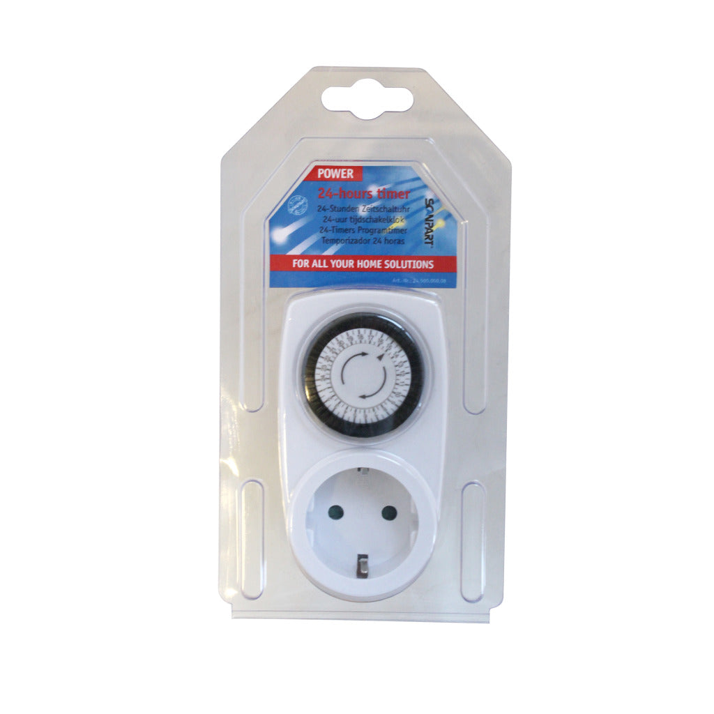 Mec. interruptor horario Scanpart. 24 horas compacto