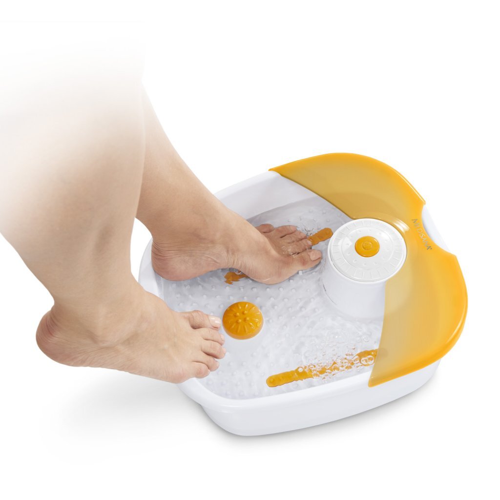 Medisana FS881 bain moussant pour les pieds blanc jaune