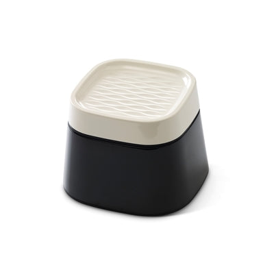 Savic Ergo Cube Food Bowl Creme Negro